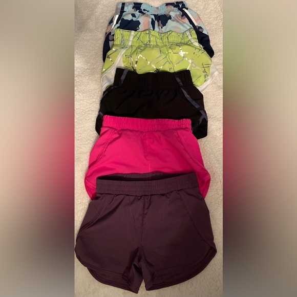 5 NWOT athletic shorts. All with built in undies. - Picture 1 of 1